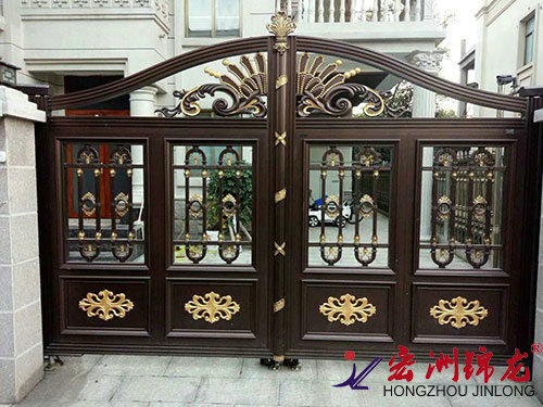 鋁藝大門，編號(hào)：JLLY-A0035