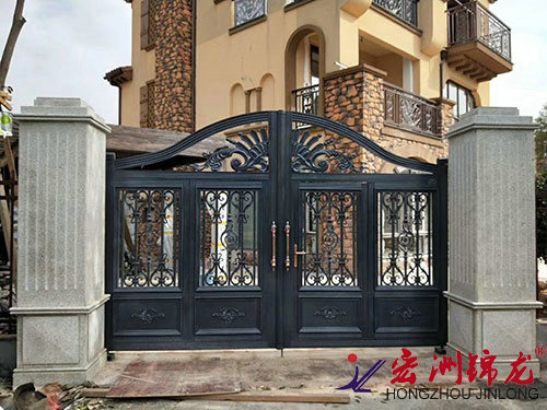 鋁藝大門，編號(hào)：JLLY-A0036
