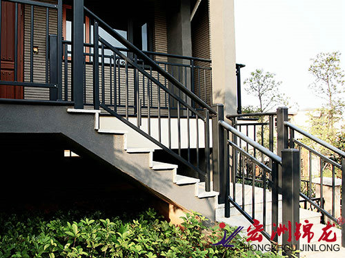 鋅鋼樓梯扶手圖片