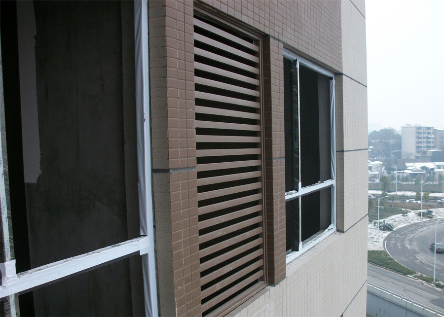 鋅鋼百葉窗安裝